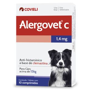 Alergovet C 10 Comprimidos