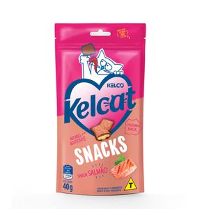 Petisco Kelcat Snack Salmão 40 g