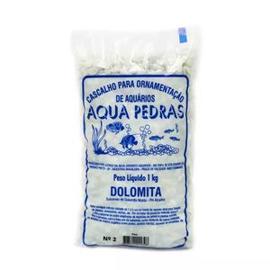 Cascalho para Aquário Dolomita Aqua Pedras Nº 02