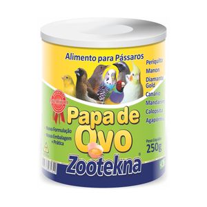 Papa de Ovos para Pássaros Zootekna